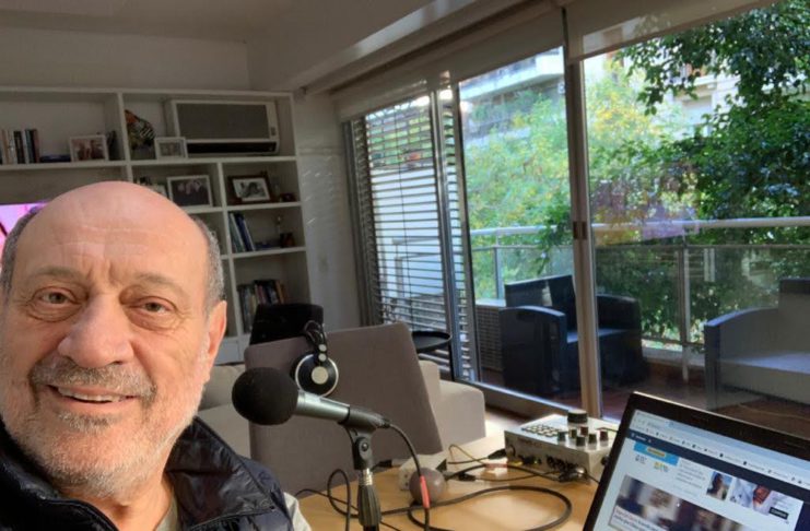 Alfredo Leuco, un periodista consagrado que sigue trabajando con pasión.